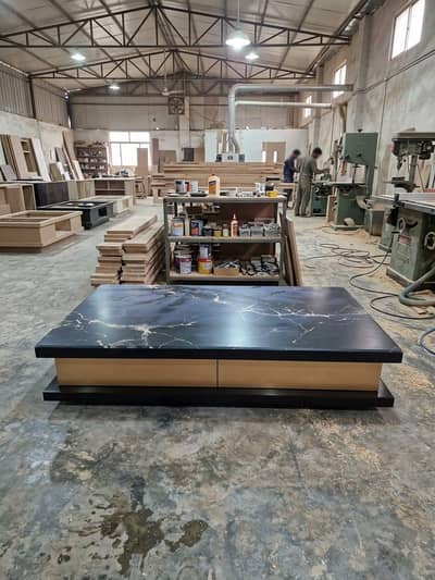 2x Dining Tables. (BLACK & White)