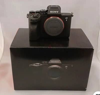 Sony a7 iv with box