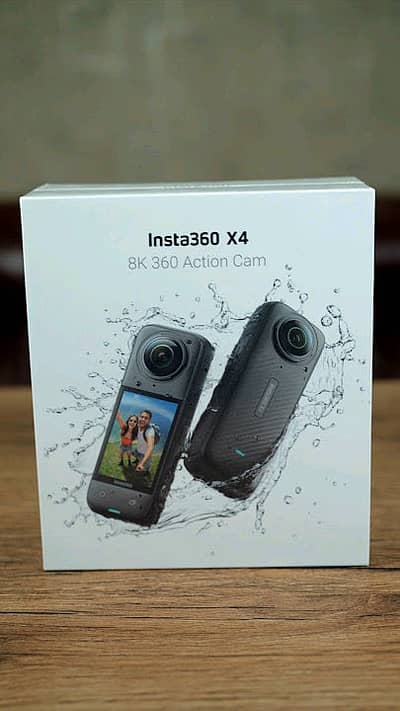 Box packed insta 360 x4