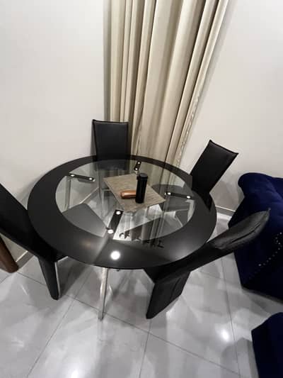 4 SEATER DINING AS BRAND AS NEW (0302-0713936) whatsapp