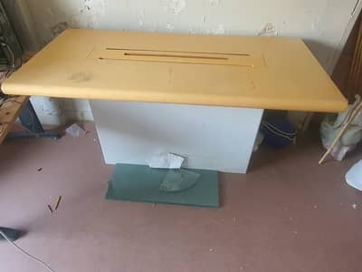 Imported Table with Internal electrical cable management