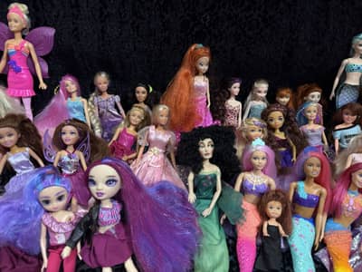 Character Dolls (with Long Hair )