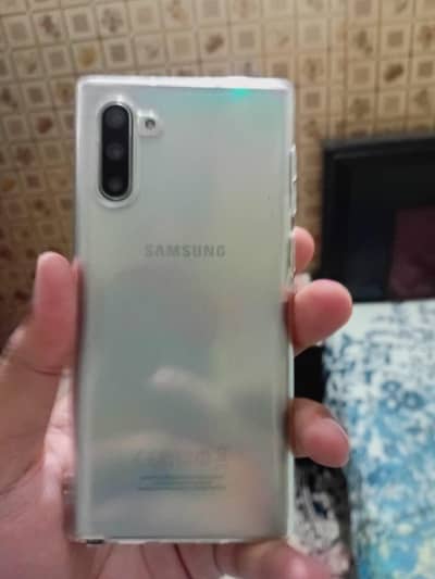 Samsung Mobile Note 10 5g ha all ok no dot no shade all ok