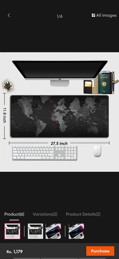 New Large Mouse pad/ Table pad