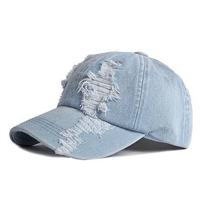 denim cap