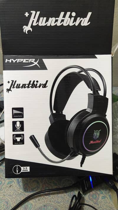 Huntbired Hyper X RGB Gaming headphones