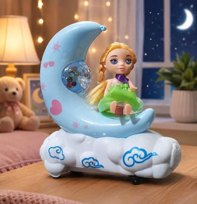 Electric Moon Ride Doll Toy