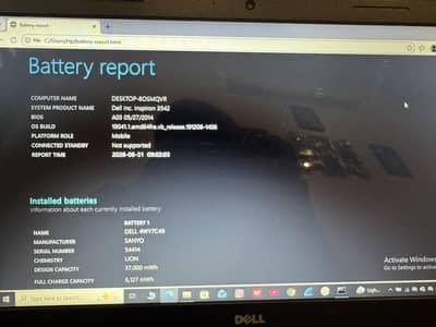 Dell Inspiron 15 3542 core i3 4th gen 8/256 SSD CM Laptop Scheme 2014