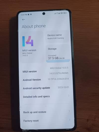 Xiaomi Redmi K40 Gaming