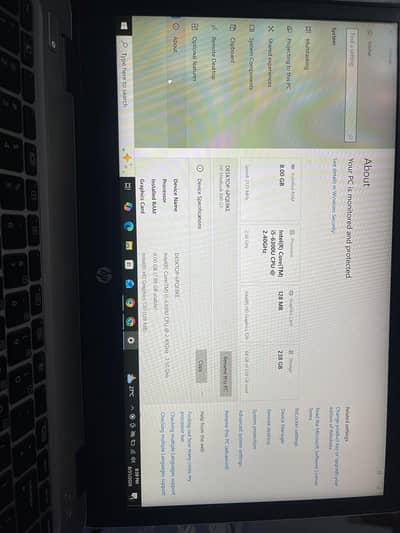 HP core i5