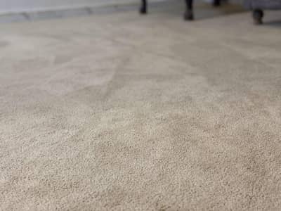 beige color imported carpet 18 x 12