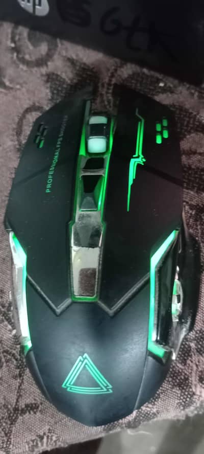 Gaming RGB Light Rechargeable Mouse