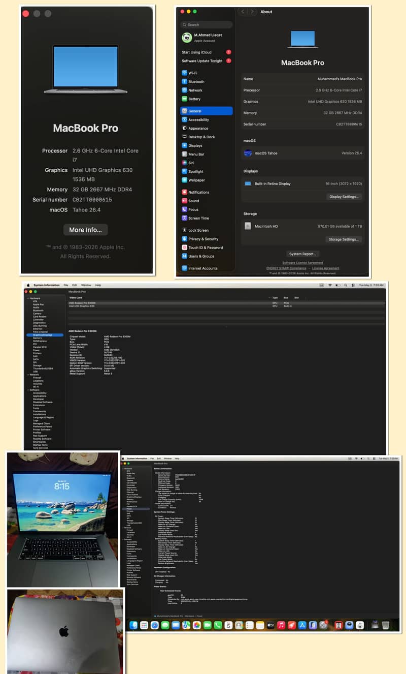 MacBook Pro 2019 4