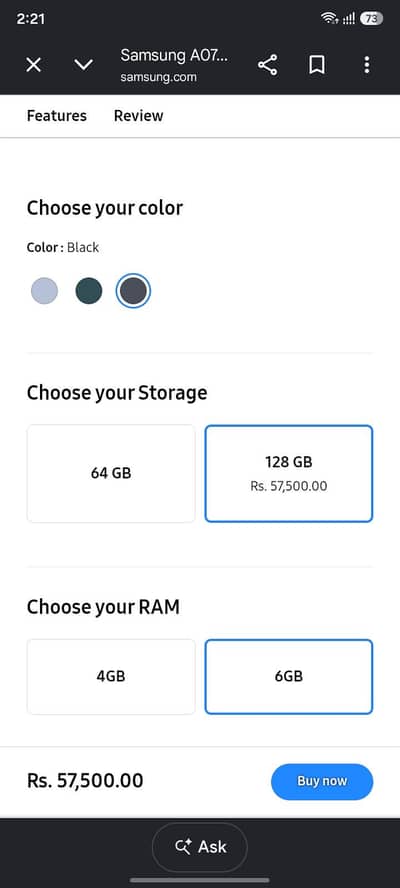 Samsung Mobile A07 5G