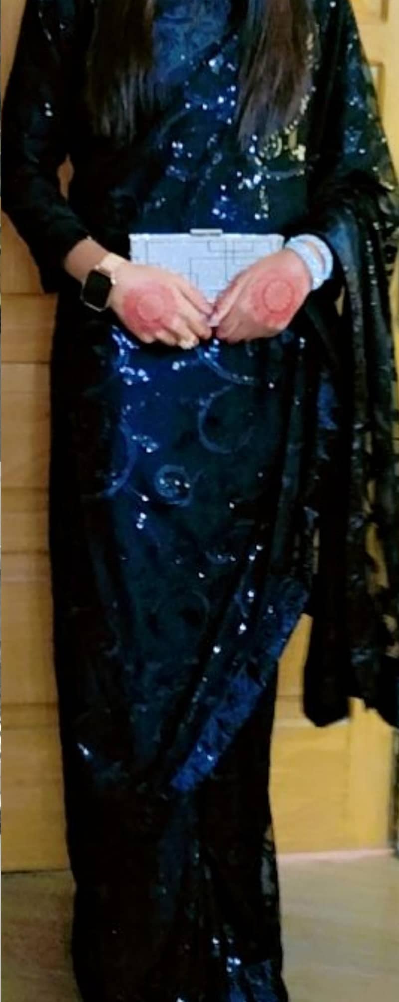 Black Saree 3
