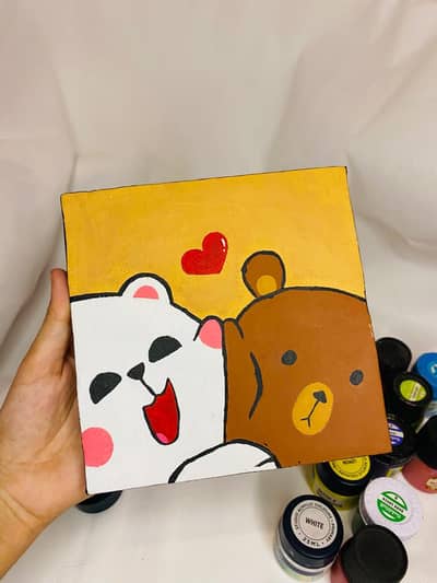 Bubu Dudu Cute Cartoon characters | Cute Cartoon Painting 