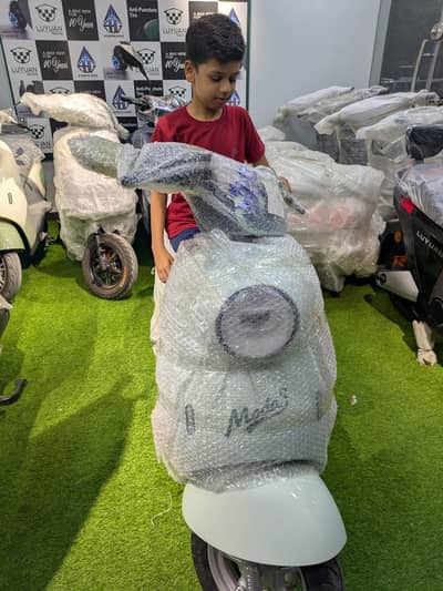 Luyuan Moda 3 EV Scooty – Zero Meter | Liquid-Cooled Motor