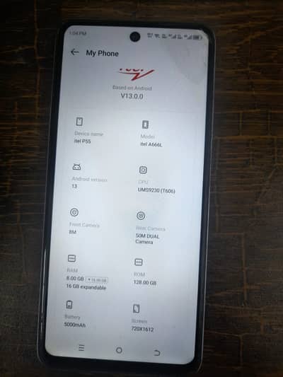 Itel P55
