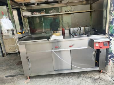 shawarma, Zinger Burger, Fries Counter Urgent sale