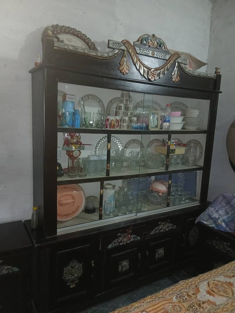 Bed + Sofa +side table +iron stand 2