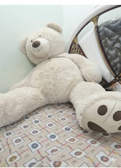 big teddy bear 5.5 ft horse,lion and puppy