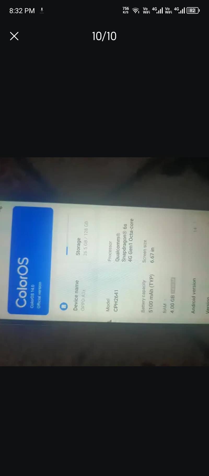 OPPO A3x 7