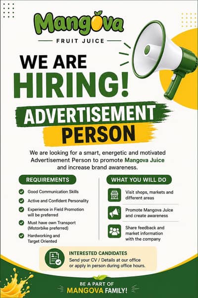 hiring advatizement person