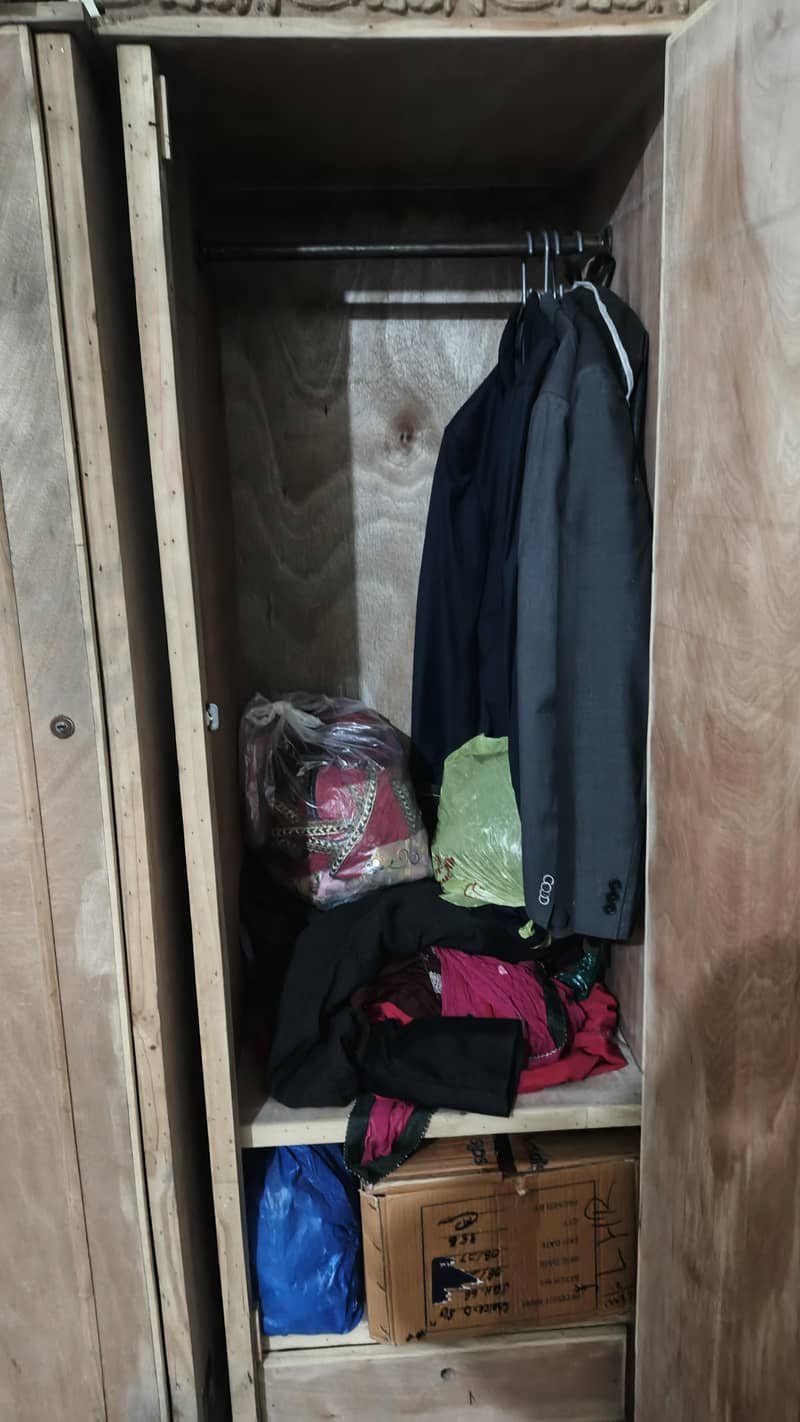 Wooden Wardrobe (Split separated) 2