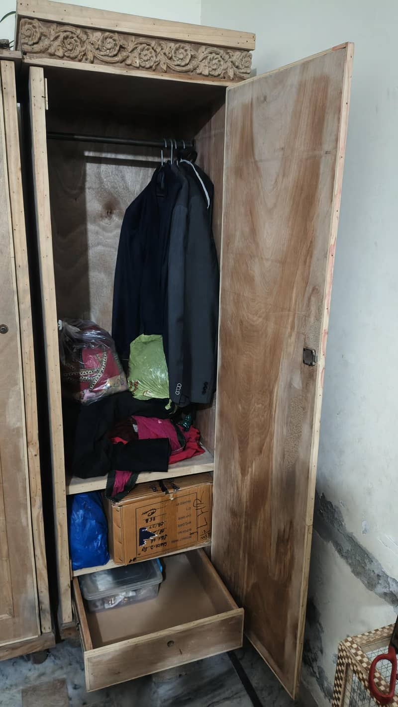 Wooden Wardrobe (Split separated) 3