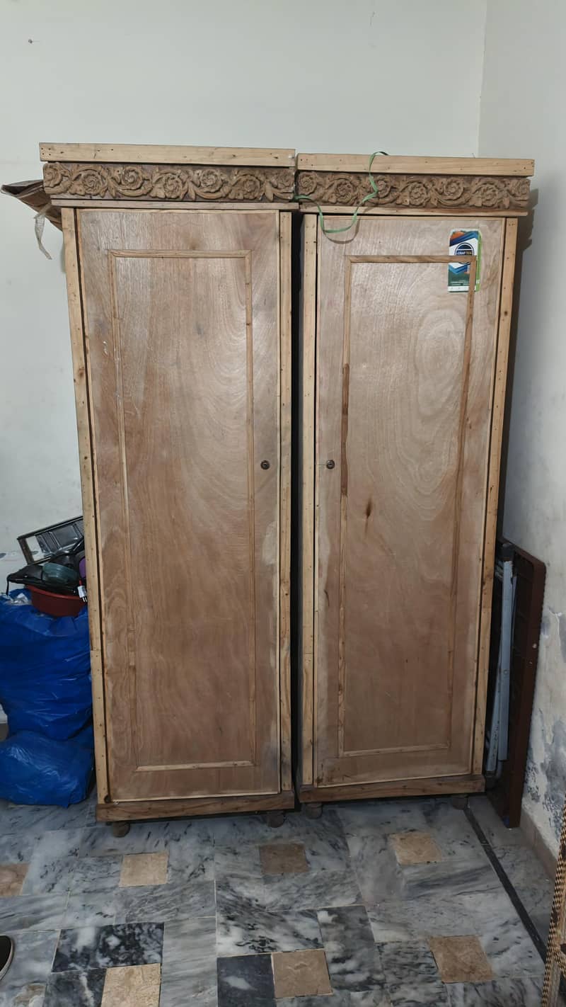 Wooden Wardrobe (Split separated) 5