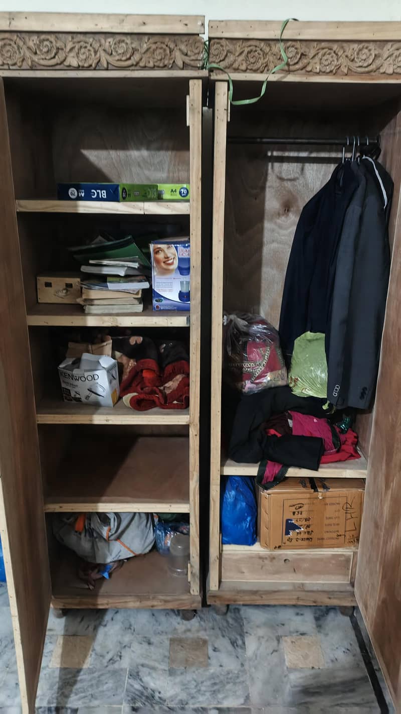 Wooden Wardrobe (Split separated) 6