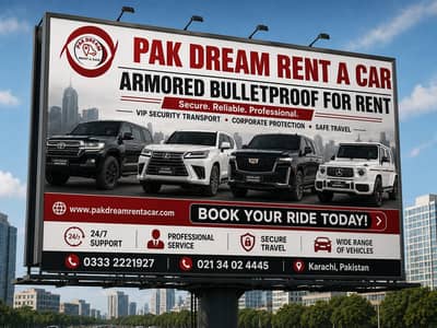 Bulletproof Rent a Car With Driver | Rent A Car Gulistan e Jauhar