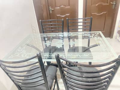 Dining table with 4 chairs