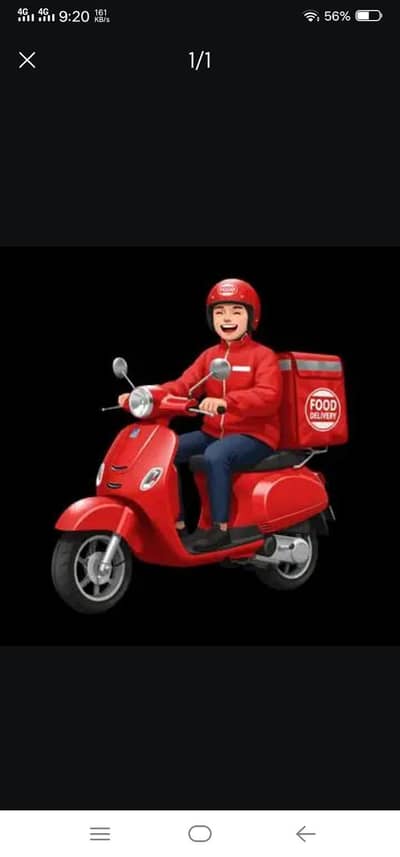 Pizza Delivery Rider