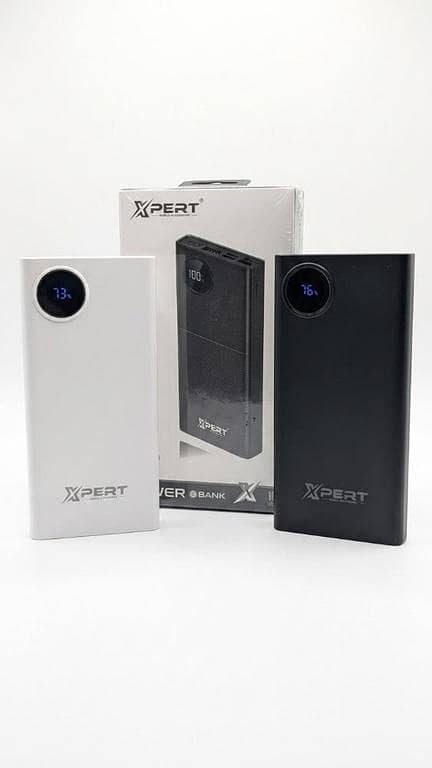 XPERT 10000mAh Fast Charging Power Bank – Digital LED Battery Display