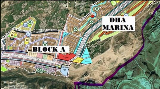 Commercial Plot For sale DHA phase 6 on 120 feet road