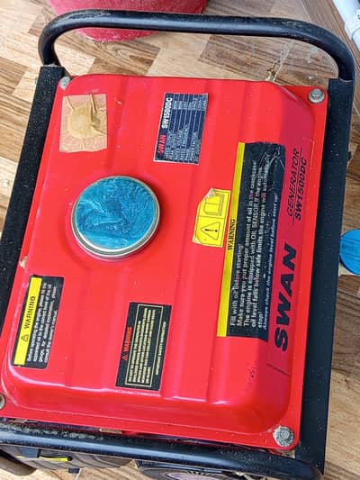 Portable barely used generator for sale