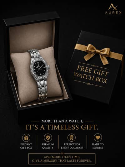 Premier ladies watch in golden