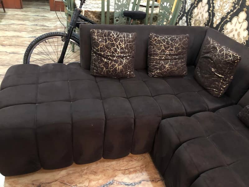 bubble L shape sofa set 0