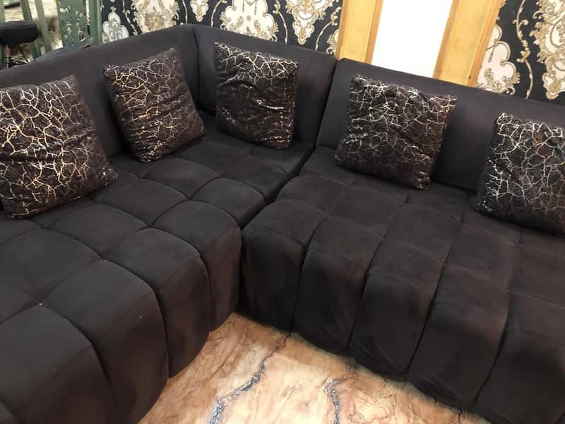 bubble L shape sofa set 2