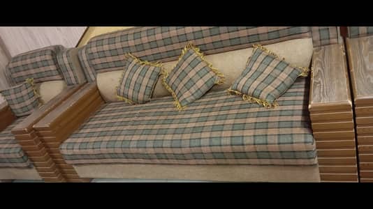 Brown colour sofa