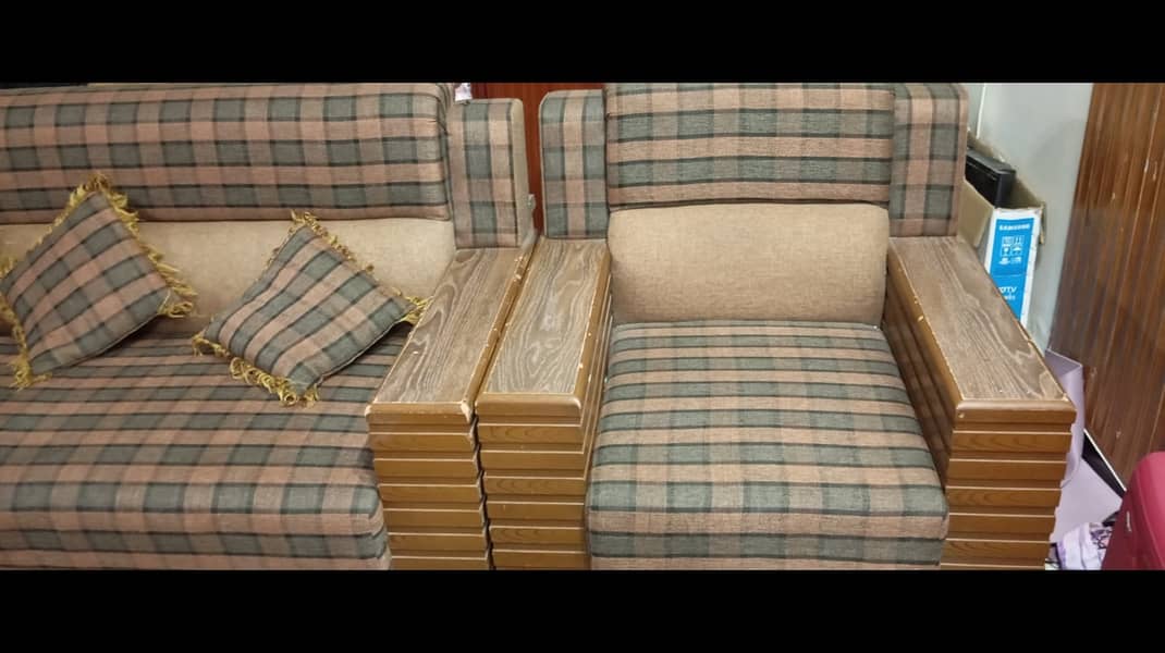 Brown colour sofa 1