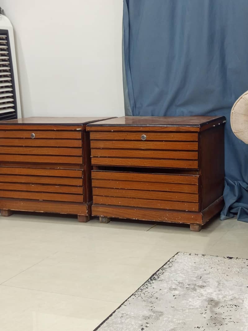 beside tables 1