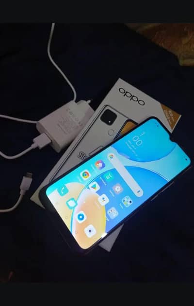 OPPO A15s. . . complete box. . . pta approve . total genuine