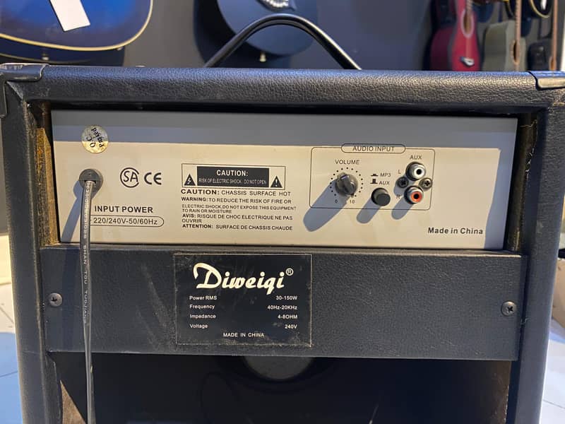 Guitar Amp 2input 4