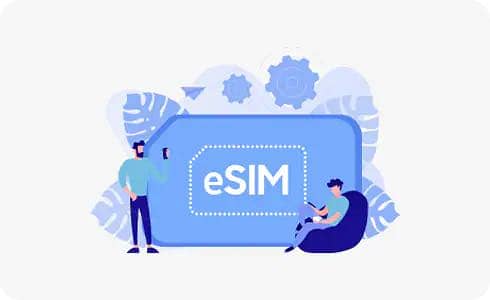 E sim 300/- physical converter