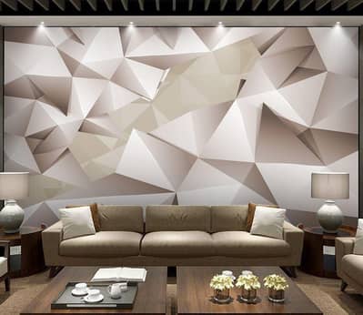 Luxury 3D Wallpaper | Premium Wall Design | TV Wall & Home Interior