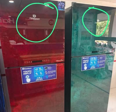 new 2 refrigerator no used bazar SE Kam rate per