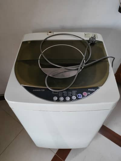 Haier washing machine 5.5 kg