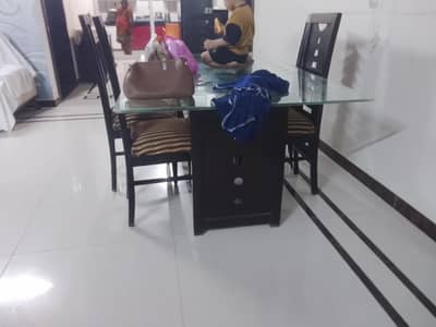 six chairs dining table